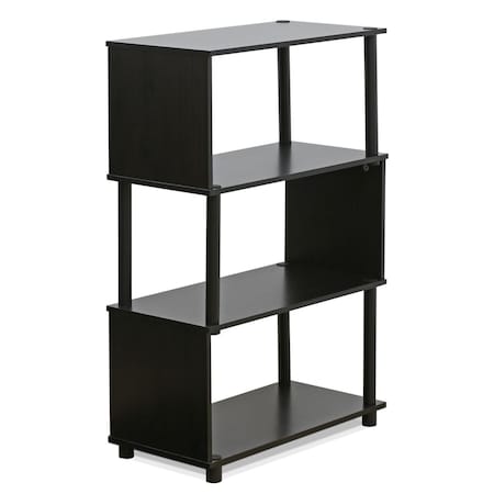 Furinno 4-Tier Flexi Rack, Espresso 14215EX